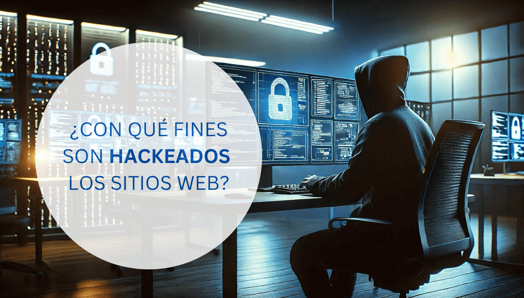 ¿Con qué fines son hackeados los sitios web?