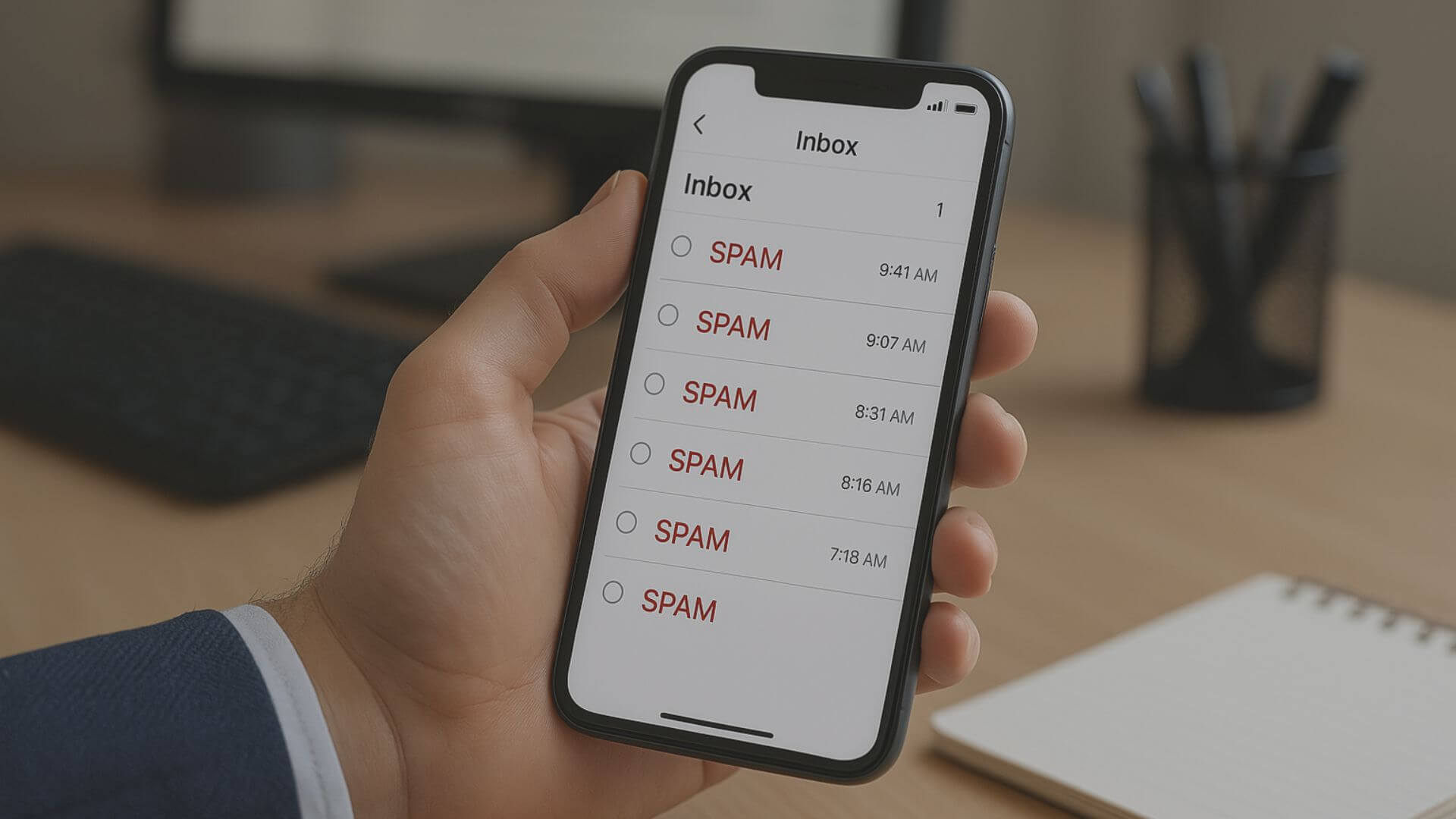 ¿Cansado de recibir spam? Te contamos por qué puede suceder