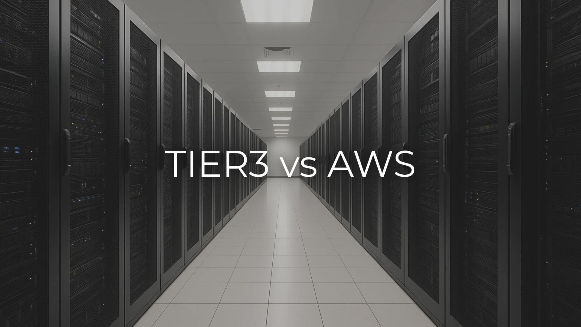 ¿Qué hace la diferencia entre un datacenter TIER 3 y AWS?